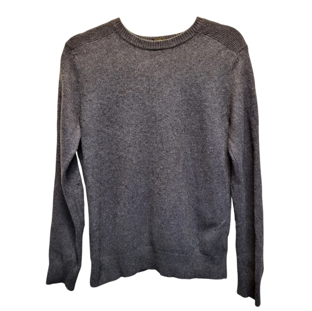 J. Crew Mens Blue Slim Merino Wool / Alpaca Blend Crew Neck Sweater - Size M